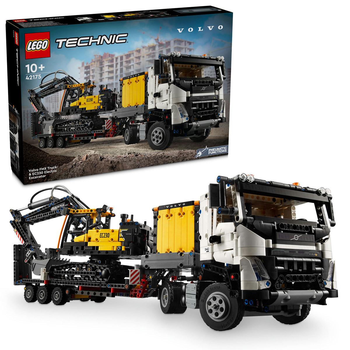 LEGO® Technic - Volvo FMX teherautó és EC230 elektromos markoló (42175)