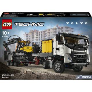 LEGO® Technic - Volvo FMX teherautó és EC230 elektromos markoló (42175)