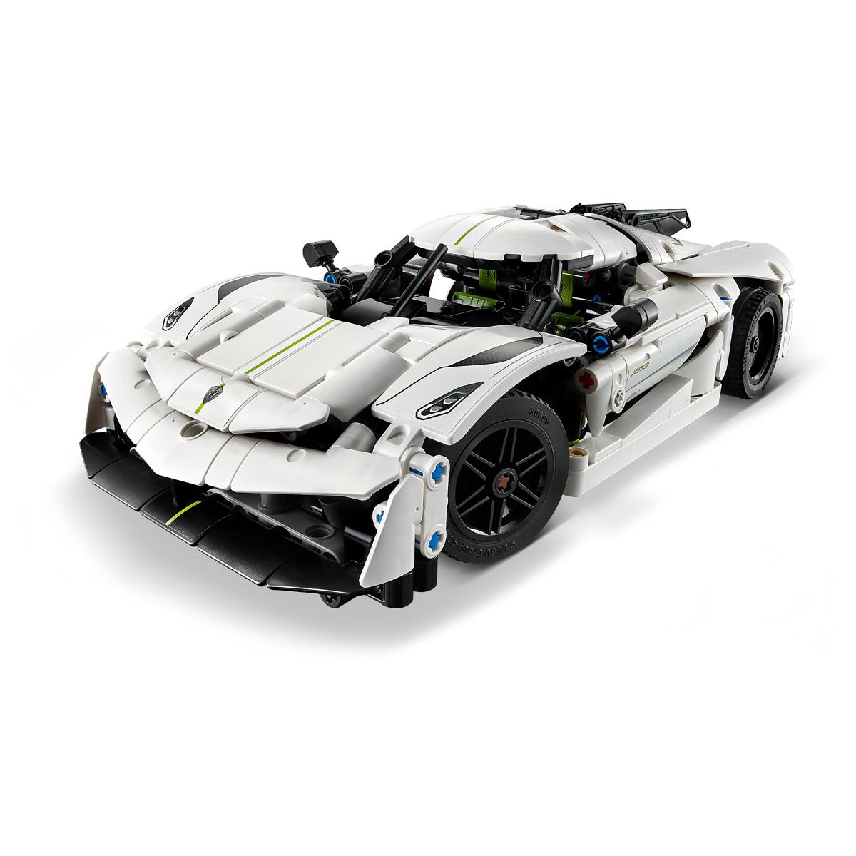 LEGO® Technic - LEGO® Technic - Koenigsegg Jesko Absolut fehér hiperautó (42184)