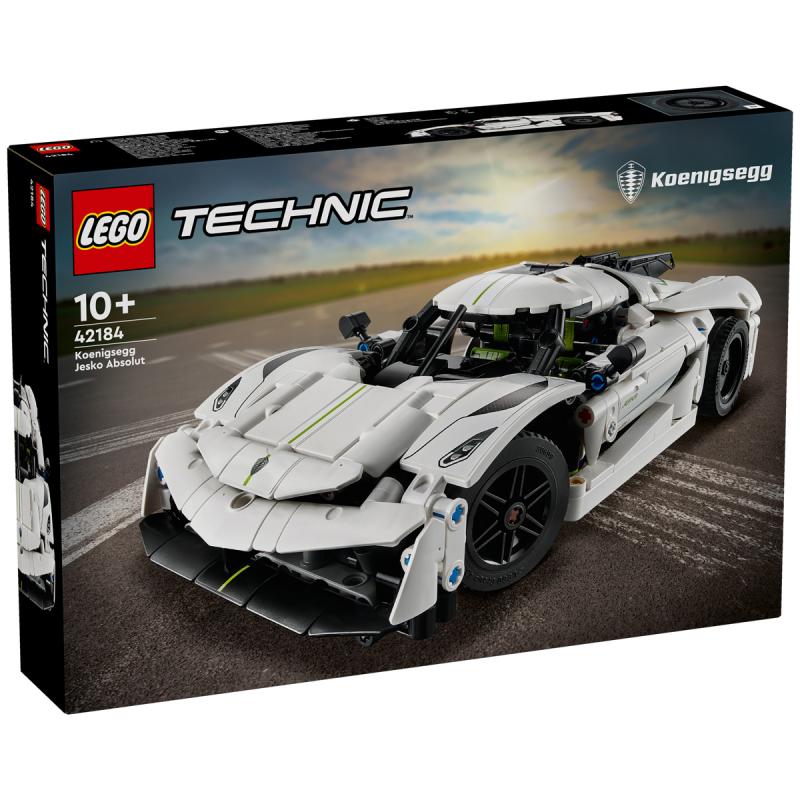 LEGO® Technic - LEGO® Technic - Koenigsegg Jesko Absolut fehér hiperautó (42184)