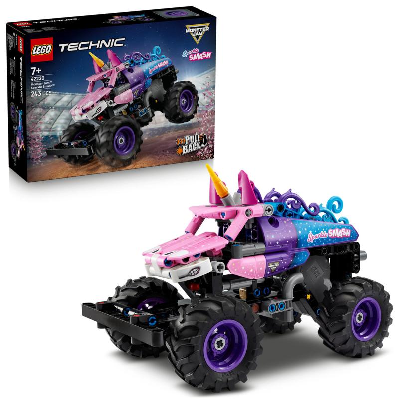 LEGO® Technic - Monster Jam™ Sparkle Smash™ - Hátrahúzhatós (42220)