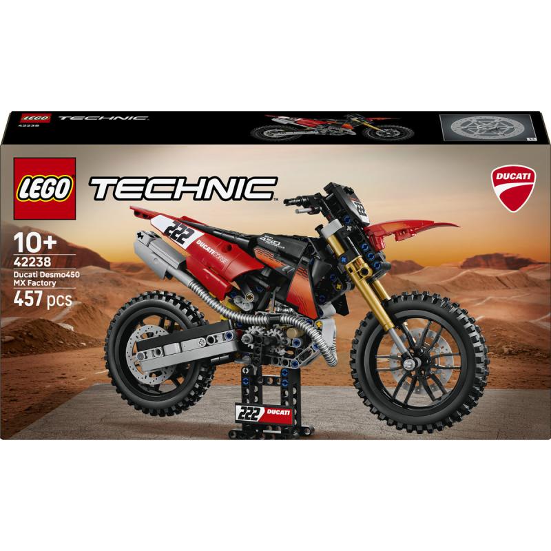 LEGO® Technic - Ducati Desmo450 MX Factory motorkerékpár (42238)