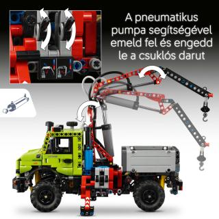 LEGO® Technic - Mercedes-Benz Unimog U 5023 daruval (42242)