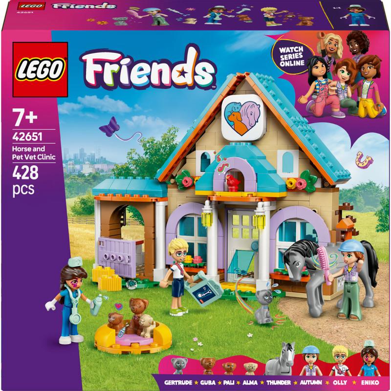 LEGO® Friends - Ló- és állatkórház (42651)