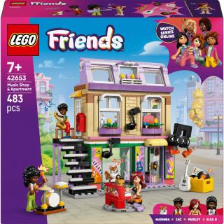 LEGO® Friends - Hangszerbolt és lakás (42653)