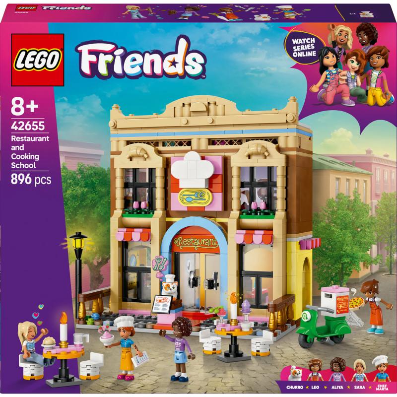 LEGO® Friends - Étterem és főzőiskola (42655)