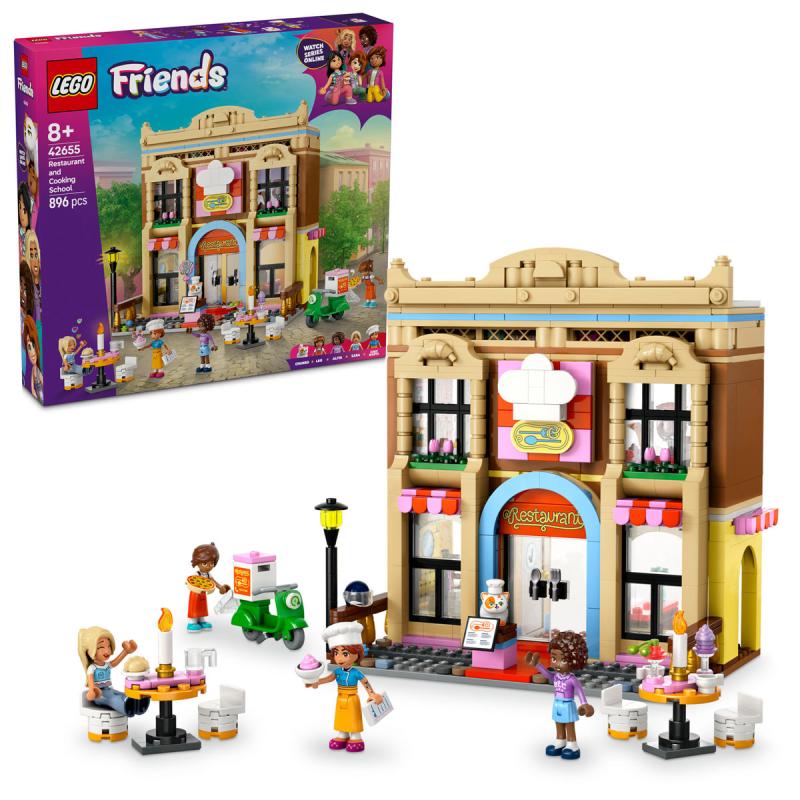 LEGO® Friends - Étterem és főzőiskola (42655)