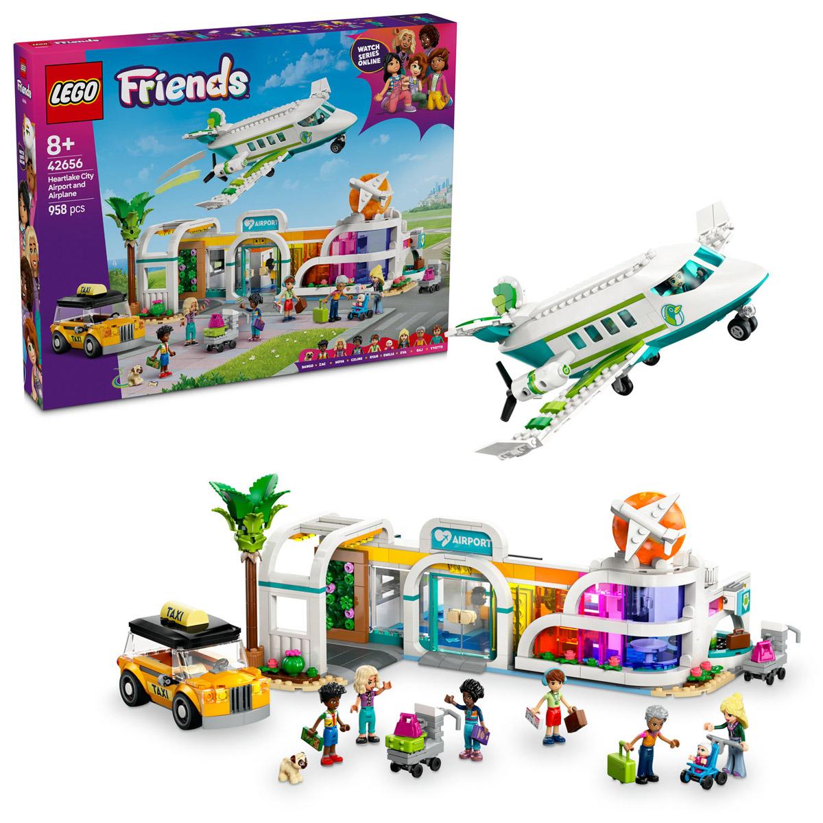 LEGO® Friends - Heartlake City repülőtér és repülőgép (42656)