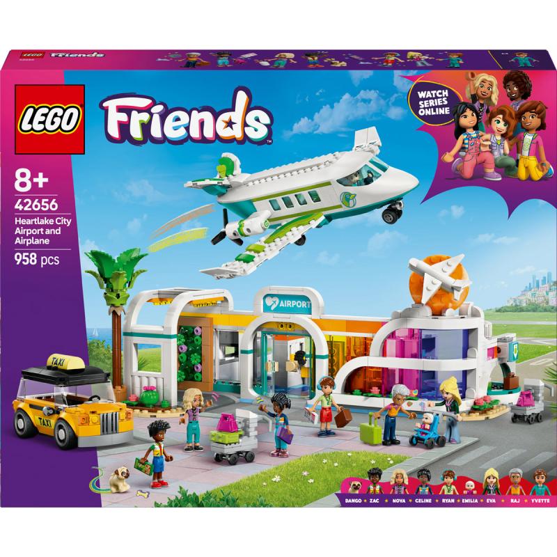 LEGO® Friends - Heartlake City repülőtér és repülőgép (42656)