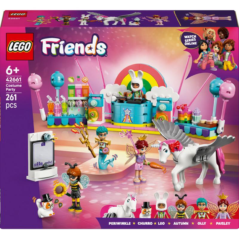 LEGO® Friends - Jelmezes buli egyszarvúval és tündérrel (42661)