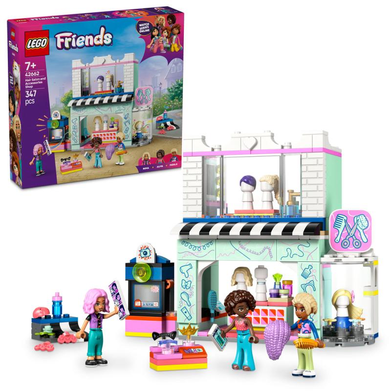 LEGO® Friends - Fodrászat és fodrászkellékek boltja (42662)