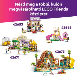 LEGO® Friends - Születésnapi cicazsúr és lombház cicáknak (42666)