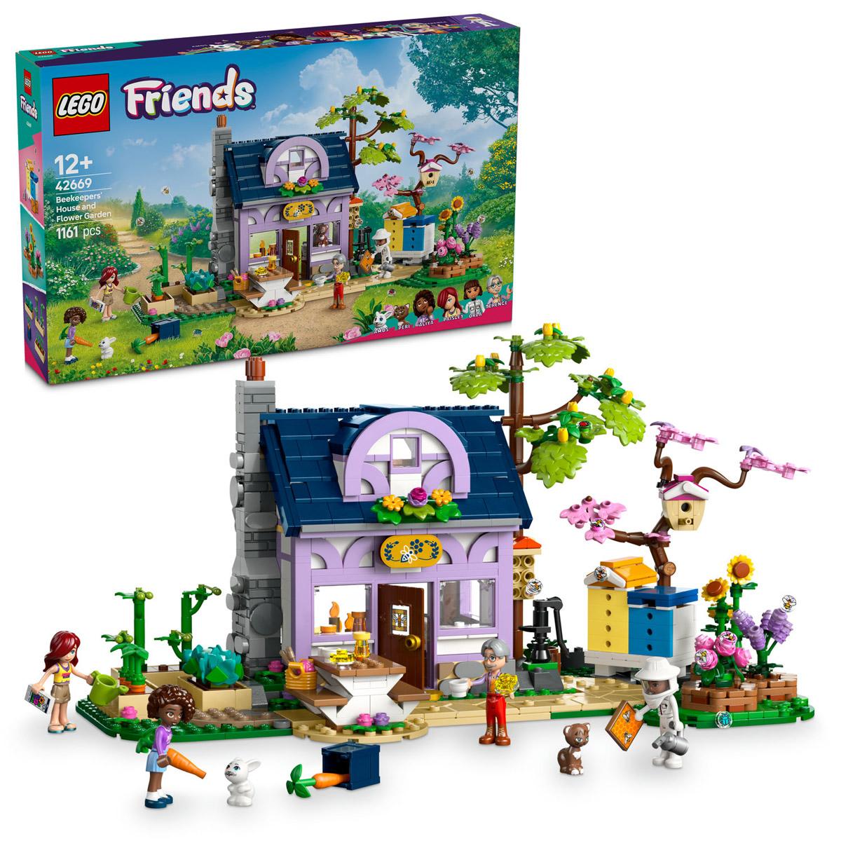 LEGO® Friends - Méhészek háza és virágoskert (42669)