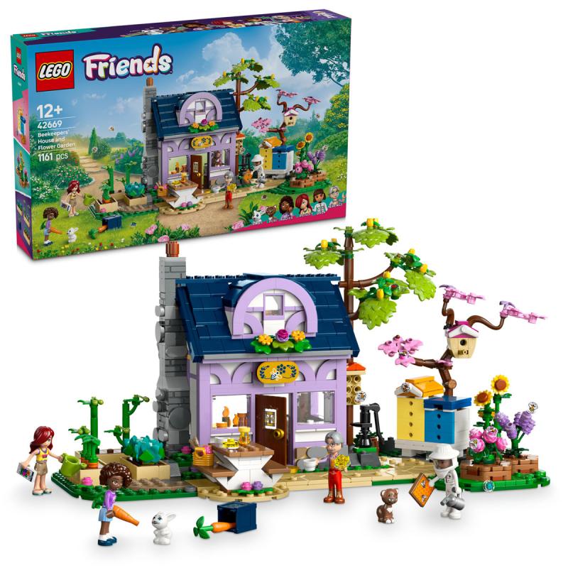 LEGO® Friends - Méhészek háza és virágoskert (42669)