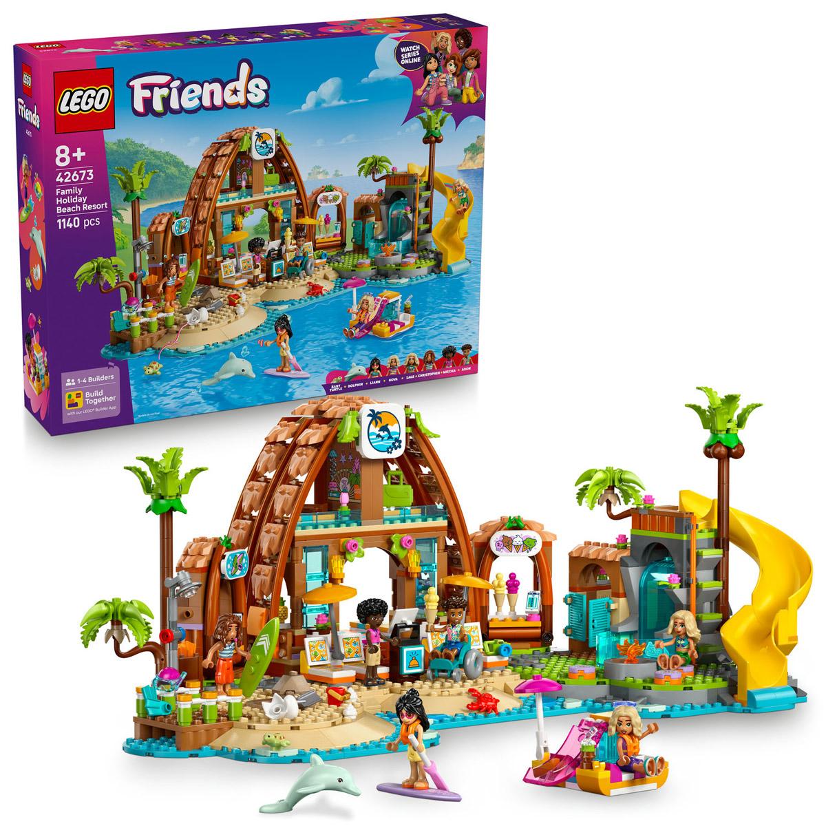 LEGO® Friends - Családi vakáció a tengerparti nyaralóban (42673)