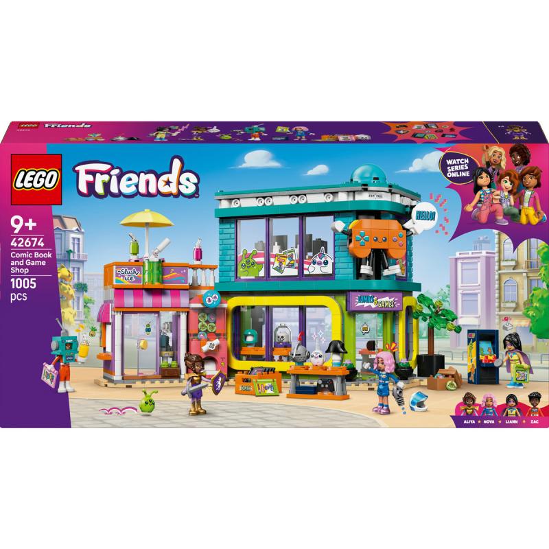 LEGO® Friends - Képregény- és videójátékbolt (42674)