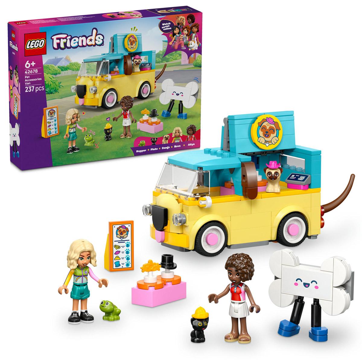 LEGO® Friends - Kisteherautó kisállatfelszerelésekkel (42678)