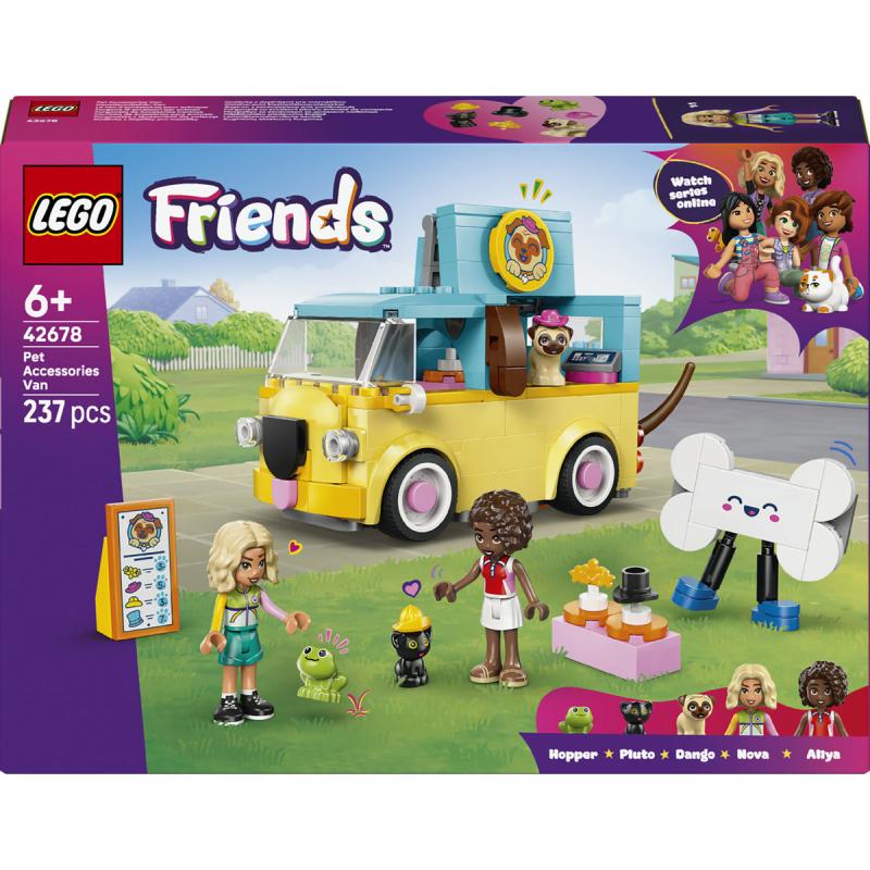 LEGO® Friends - Kisteherautó kisállatfelszerelésekkel (42678)