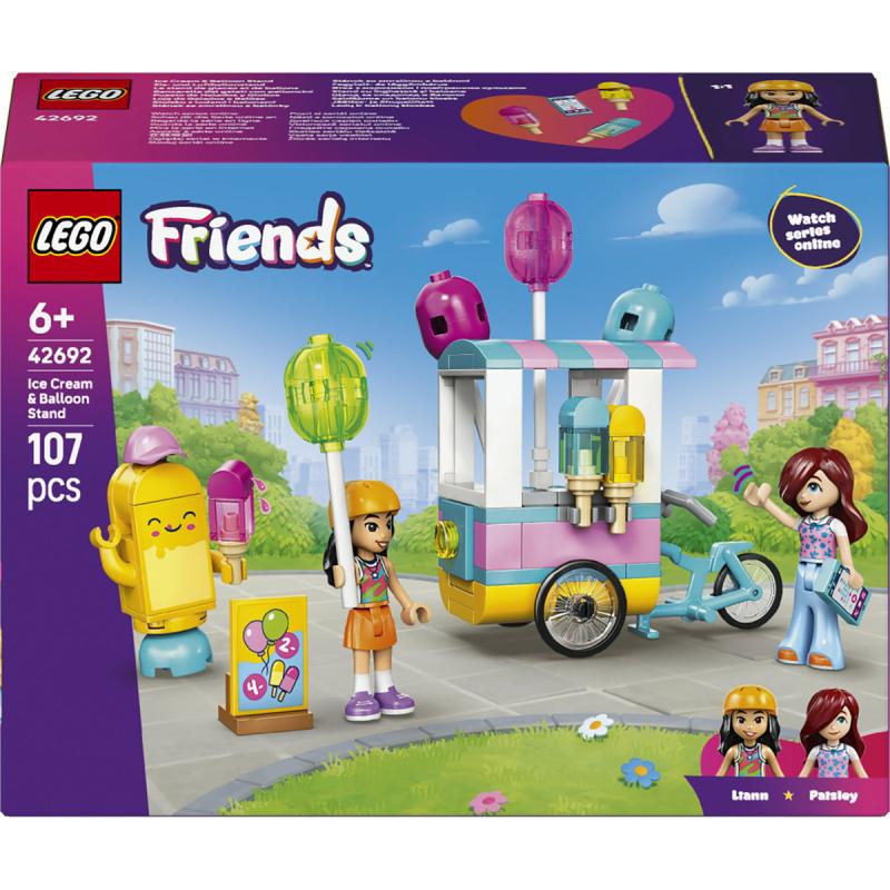 LEGO® Friends - Fagylalt- és léggömbárus (42692)