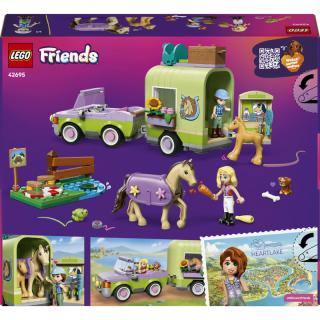 LEGO® Friends - Ló- és csikószállító utánfutó (42695)