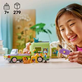 LEGO® Friends - Ló- és csikószállító utánfutó (42695)