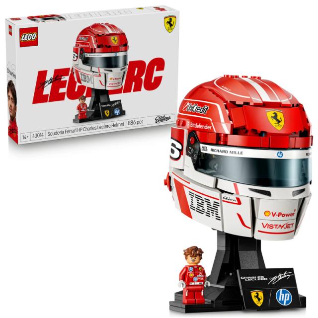 LEGO® Editions - Scuderia Ferrari HP Charles Leclerc sisakja (43014)
