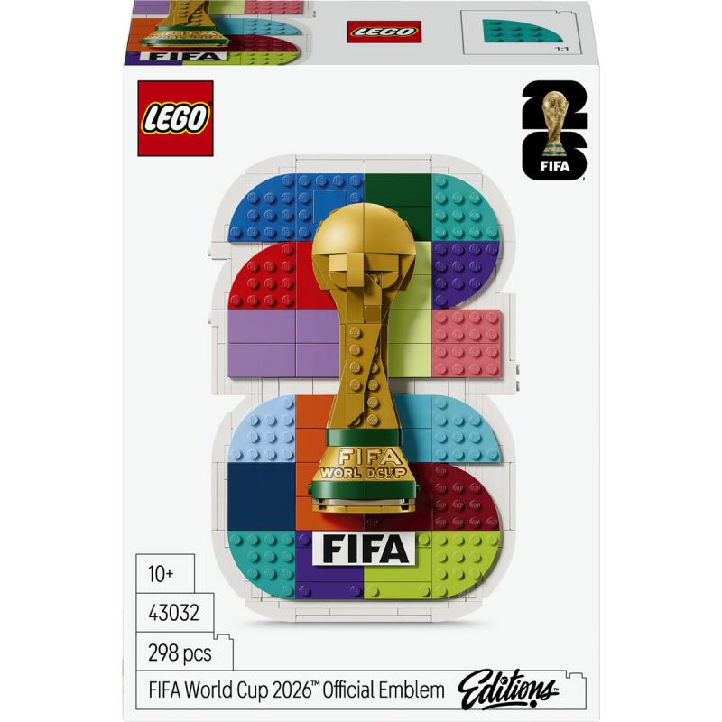 LEGO® Editions - A FIFA World Cup 2026™ hivatalos emblémája (43032)