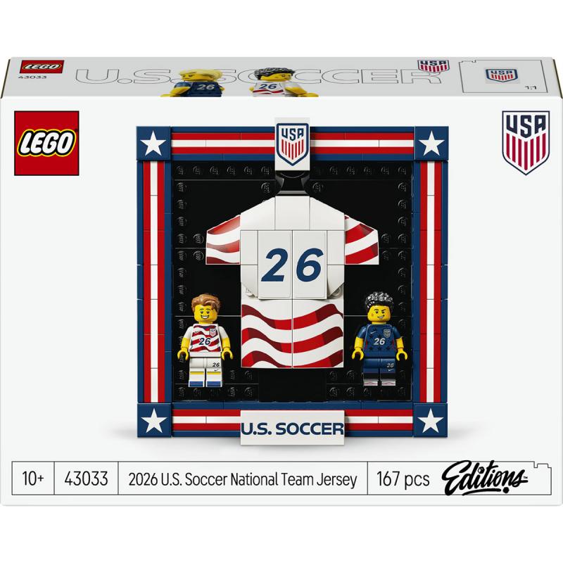 LEGO® Editions - A 2026-os amerikai labdarúgó-válogatott meze (43033)