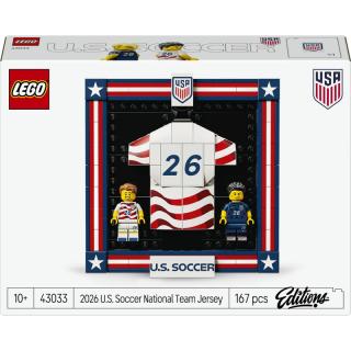 LEGO® Editions - A 2026-os amerikai labdarúgó-válogatott meze (43033)