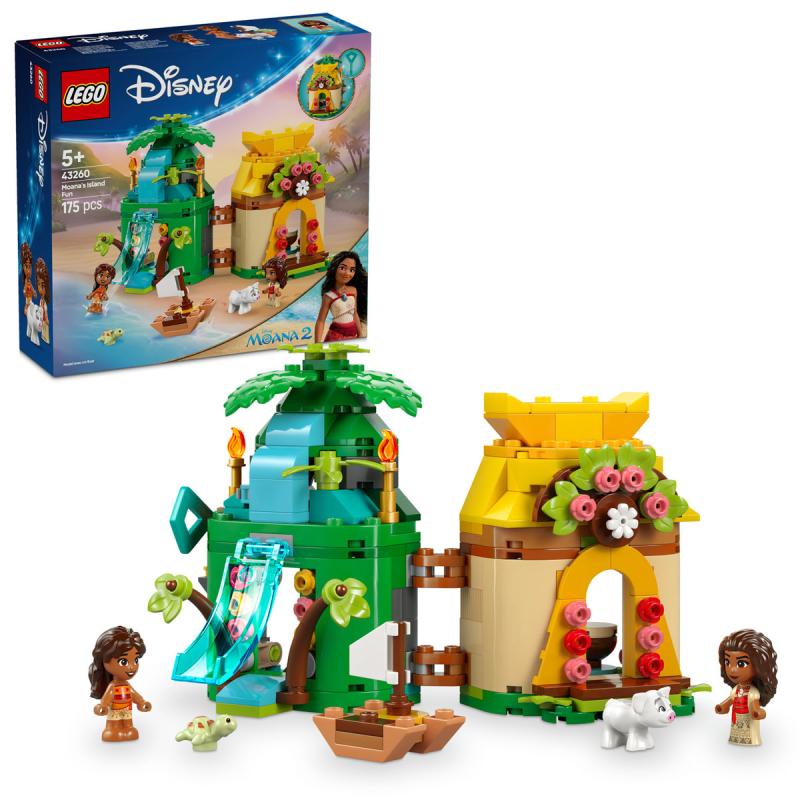 LEGO® Disney Princess - Vaiana vidám kalandjai a szigeten (43260)