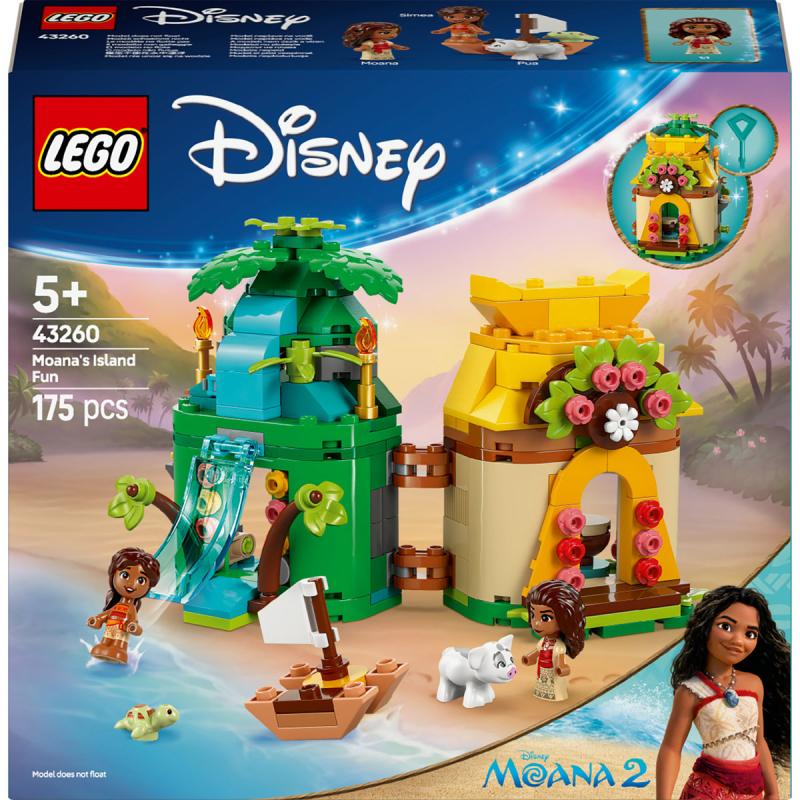 LEGO® Disney Princess - Vaiana vidám kalandjai a szigeten (43260)