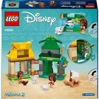 LEGO® Disney Princess - Vaiana vidám kalandjai a szigeten (43260)