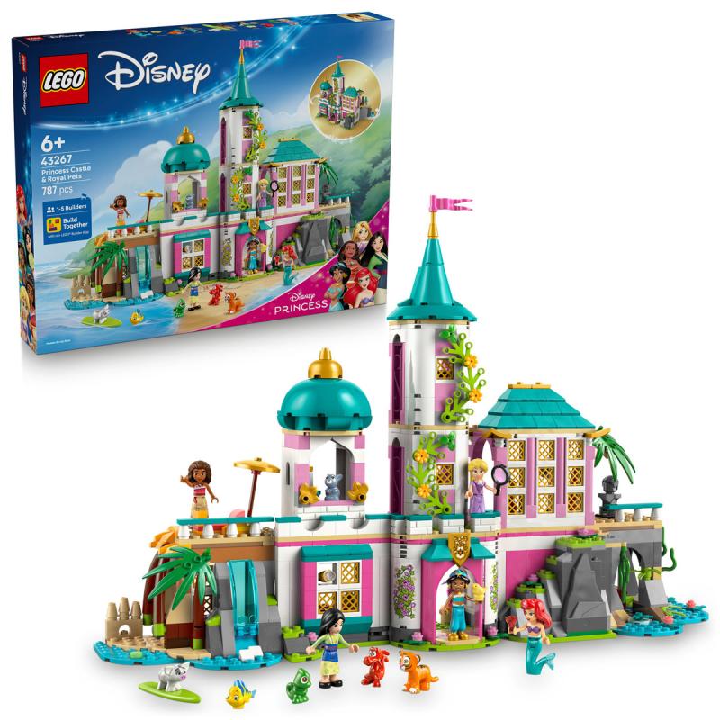 LEGO® Disney - Hercegnőkastély és a hercegnők állatkái (43267)