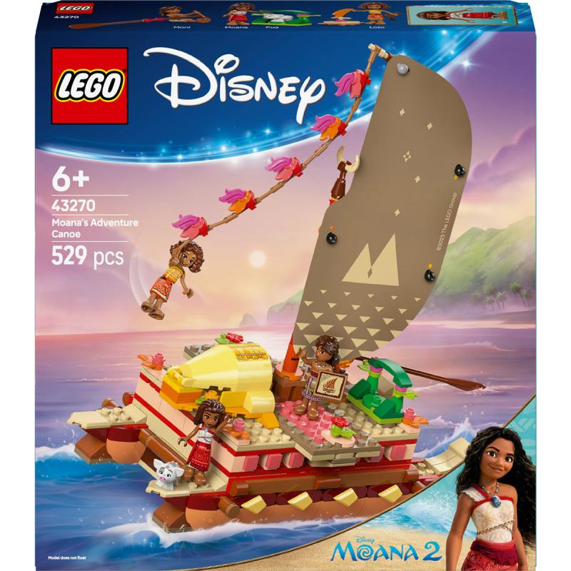 LEGO® Disney Princess - Vaiana kalandokkal teli kenuja (43270)