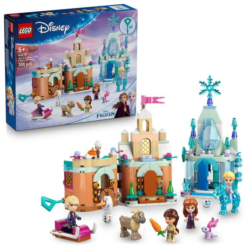 LEGO® Disney - Arendelle kastély és Elza jégpalotája (43278)