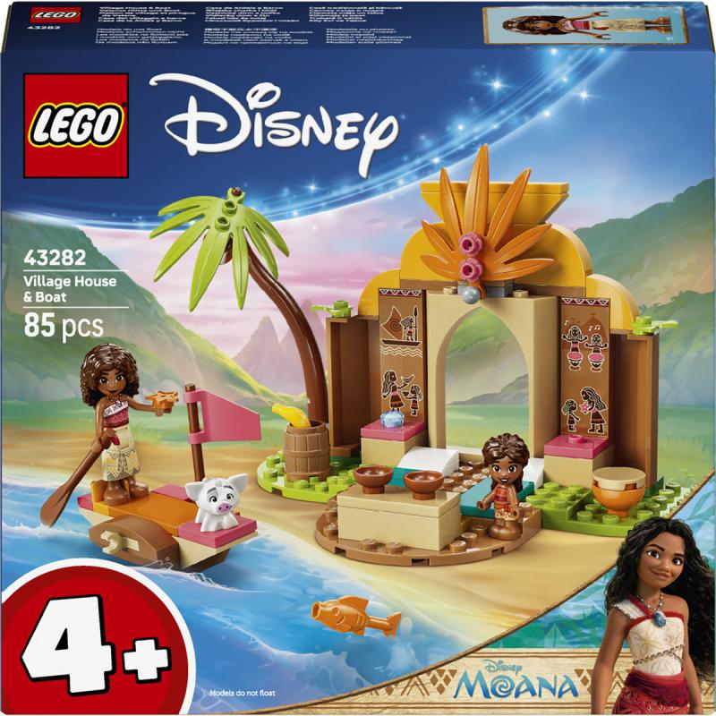 LEGO® Disney - Falusi ház és tutaj (43282)