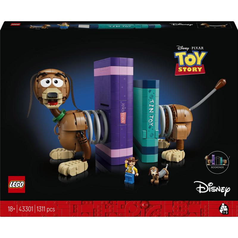 LEGO® Disney - Toy Story: Slinky kutya könyvtámasz (43301)