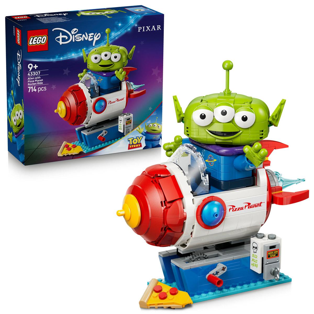 LEGO® Disney - Űrlény és a Pizza Planéta űrrakétája (43307)