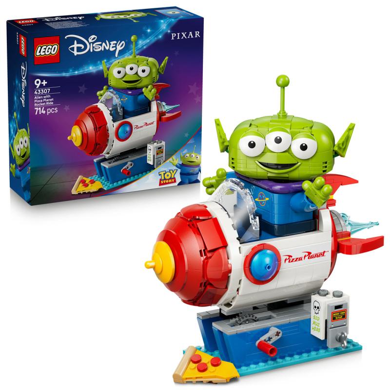 LEGO® Disney - Űrlény és a Pizza Planéta űrrakétája (43307)