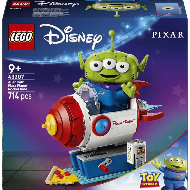 LEGO® Disney - Űrlény és a Pizza Planéta űrrakétája (43307)