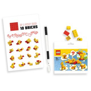 LEGO® EUROMIC - Creator - Kacsa jegyzetfüzet zselés tollal és kockákkal (52283)