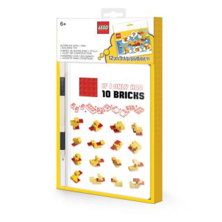 LEGO® EUROMIC - Creator - Kacsa jegyzetfüzet zselés tollal és kockákkal (52283)