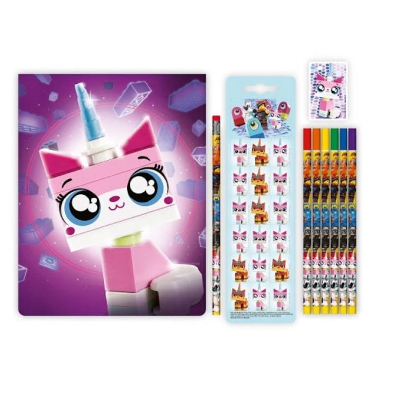 LEGO® EUROMIC - LEGO® MOVIE 2 UNIKITTY füzet és írószerkészlet (52347)  