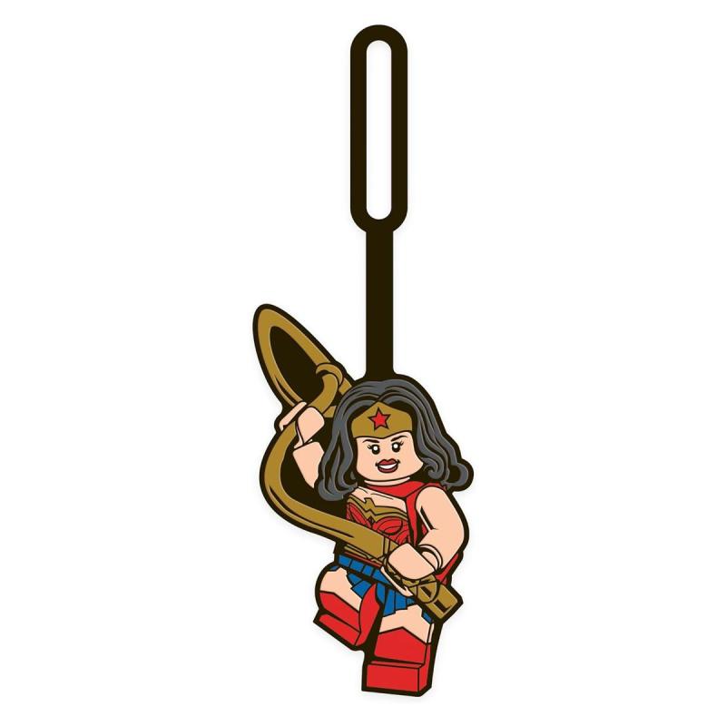 LEGO® EUROMIC - Super Heroes - puha szilikon, Wonder Women bőröndcímke (52505)