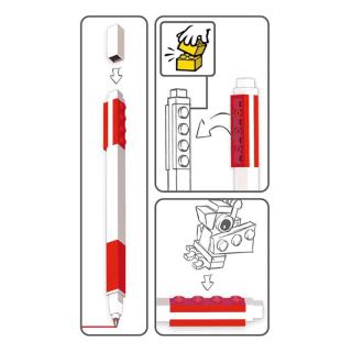 LEGO® EUROMIC - Iconic zselés toll figurával - piros színben (52602)