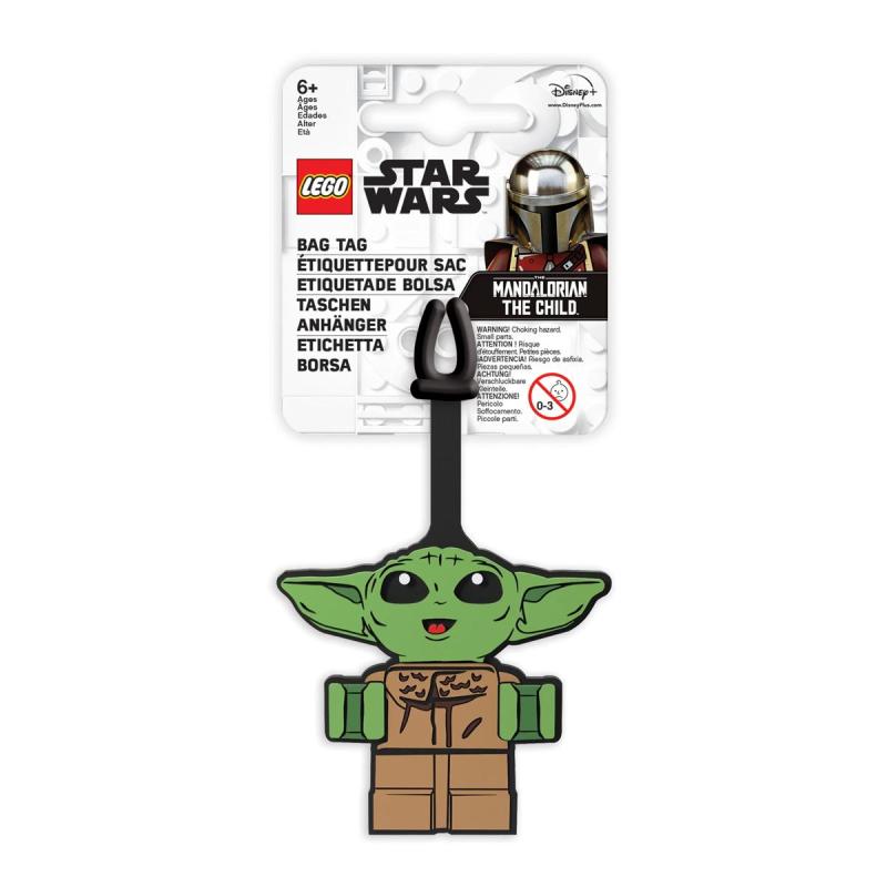 LEGO® EUROMIC - Star Wars - puha szilikon, Grogu bőröndcímke (52961)