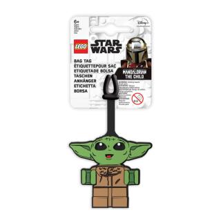 LEGO® EUROMIC - Star Wars - puha szilikon, Grogu bőröndcímke (52961)