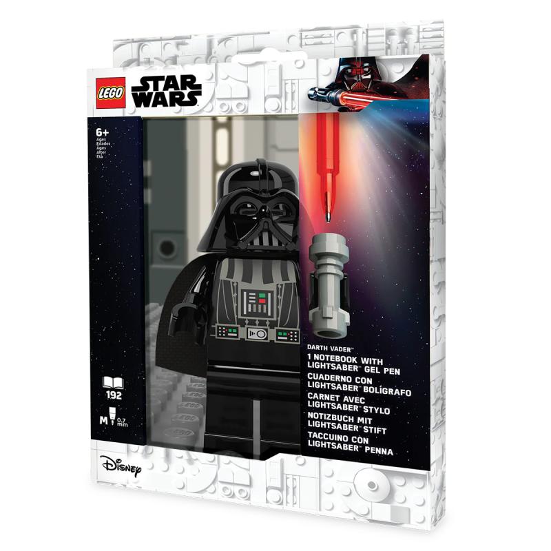 LEGO® EUROMIC - Star Wars - Darth Vader jegyzetfüzet zselés tollal (53492)