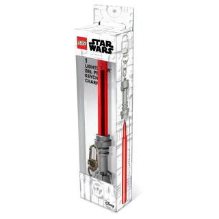 LEGO® EUROMIC - Star Wars zselés toll kulcstartó karikával - piros (53509)