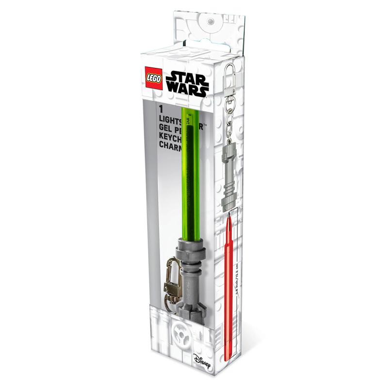 LEGO® EUROMIC - Star Wars zselés toll kulcstartó karikával - zöld (53512)